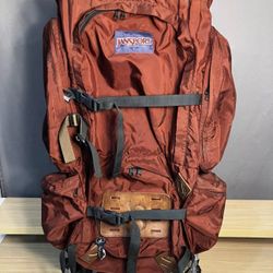 2 Vintage 70’s Jansport External Aluminum Frame Backpack Old School Pre-Owned Nice