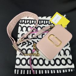 Marc Jacobs The Snapshot Crossbody Bag Rose Multi
