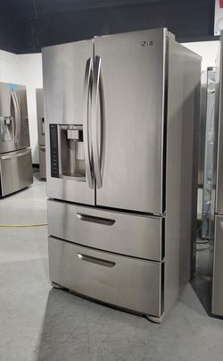 LG 4-Door Stainless Steel Refrigerator
