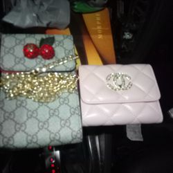 Gucci Phone bag and Chanel Wallet $100