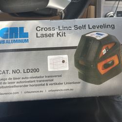 CRL LD200 Cross-Line Self Leveling Laser Kit