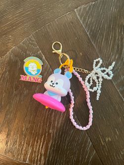 BTS McDonald’s toy bag charm (mang and shookie)