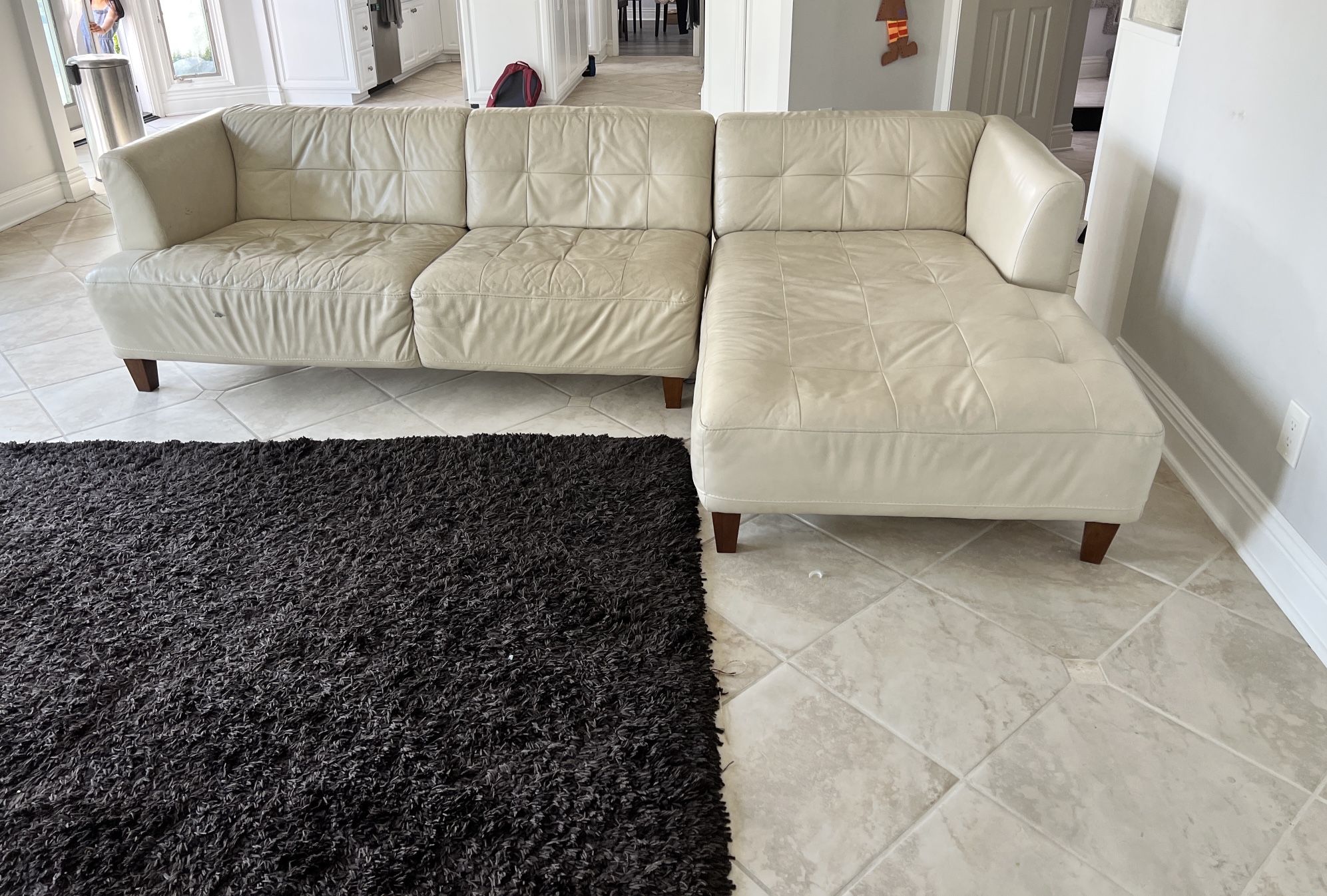 Macy’s L Shape Sofa