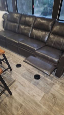 Reclining 5 seater couch.