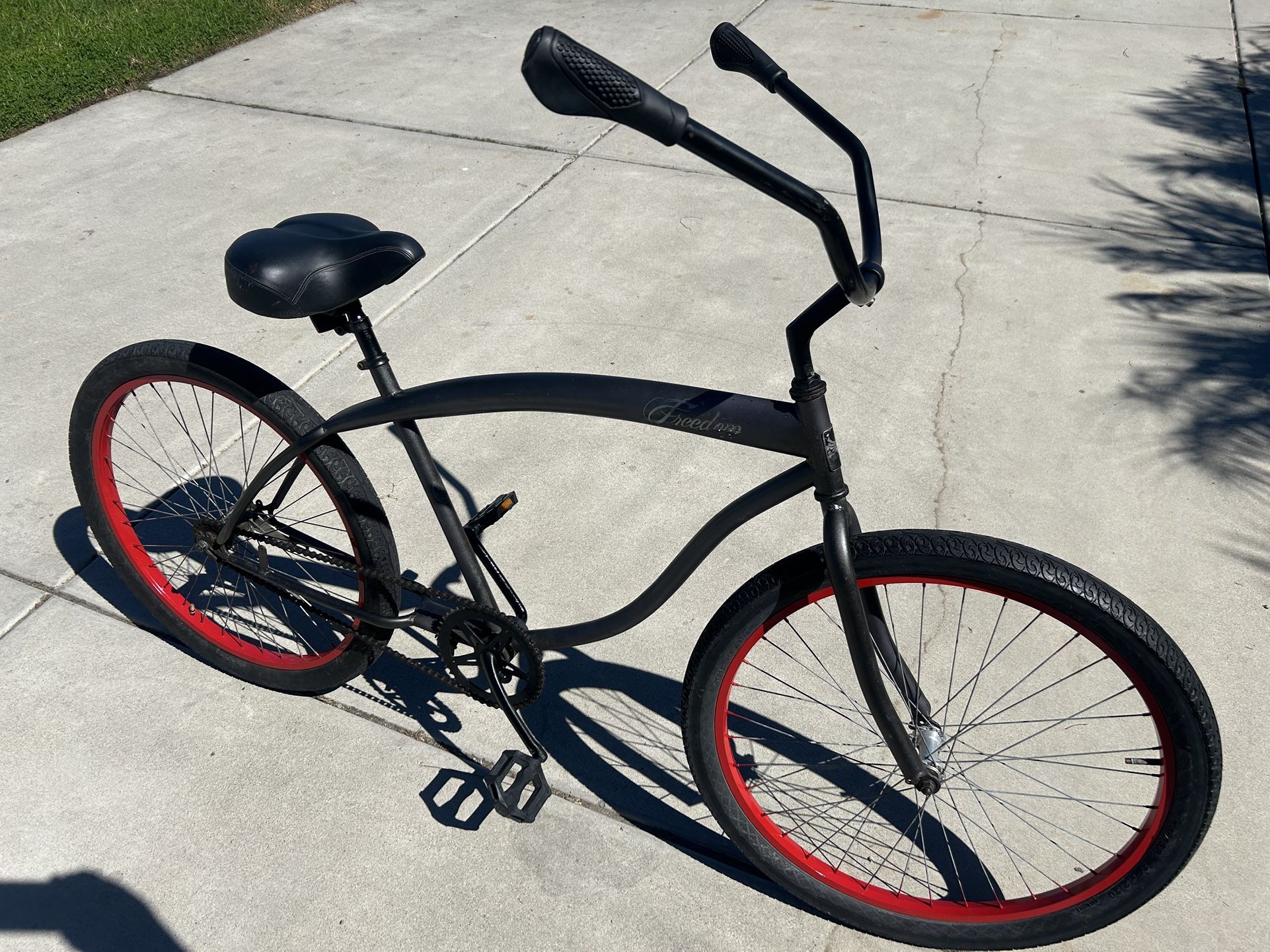 Freedom Cycles Single Speed Beach Cruiser