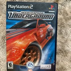Need for speed underground ps2