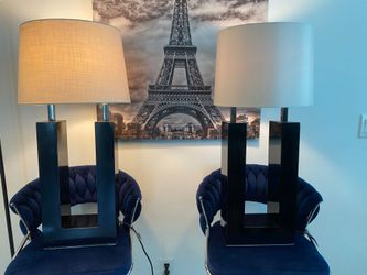 2 Modern Table Lamps