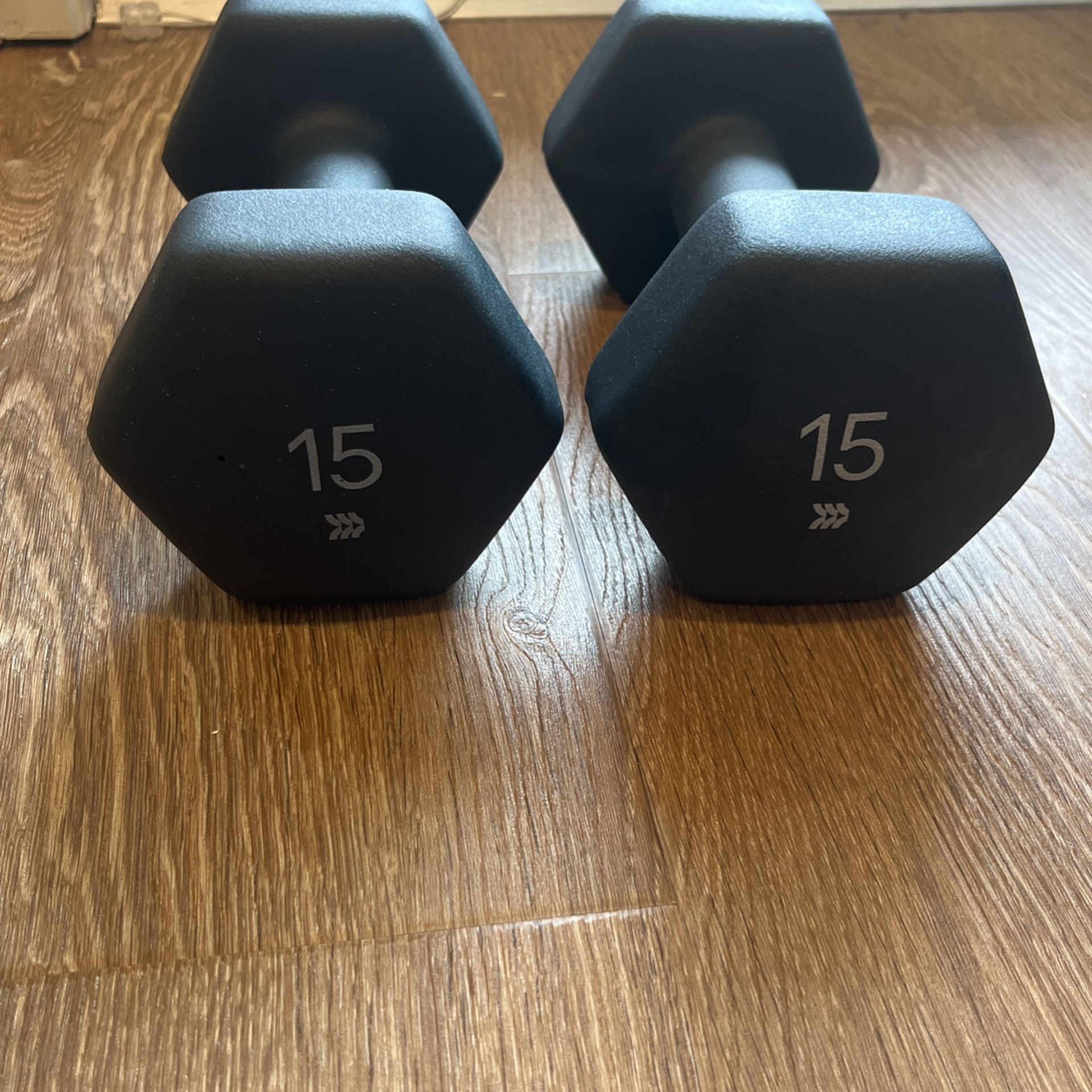 Weights, Workout Equipment, 15 Pounds