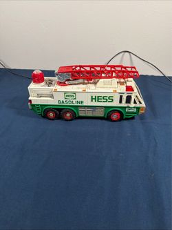 1996 Hess Gasoline Toy Fire Truck