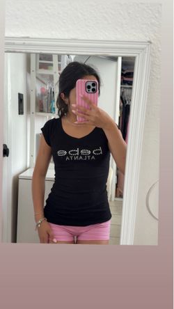 BEBE Atlanta Bling Top