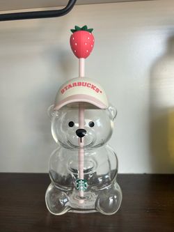 Starbucks pink bear cup