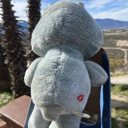 Vintage Care Bear (grumpy) With Box From 1983