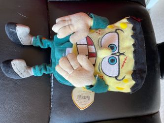 Ty Beanie Babies Frankenstein SpongeBob SquarePants Plush