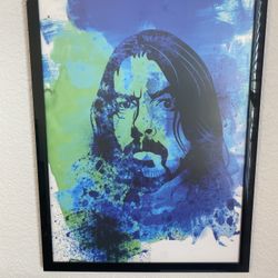 Dave Grohl Abstract Poster Art