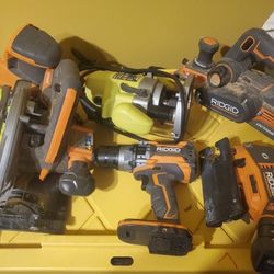 Ridgid brushless octane tool set