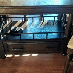 7 Piece Brown Kitchen Set 