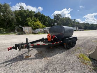 650 Gallon Fuel Transfer Trailer all Aluminum Cargo