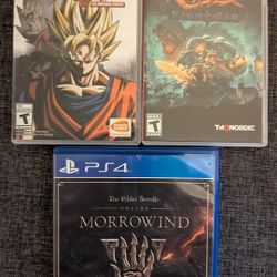 Nintendo Switch And PS4 Game