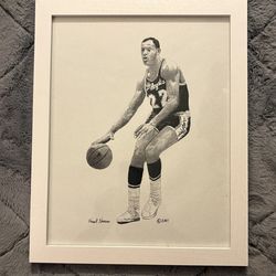(LA Lakers)Elgin Baylor portrait