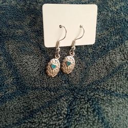 925 Silver Turquoise Earrings 
