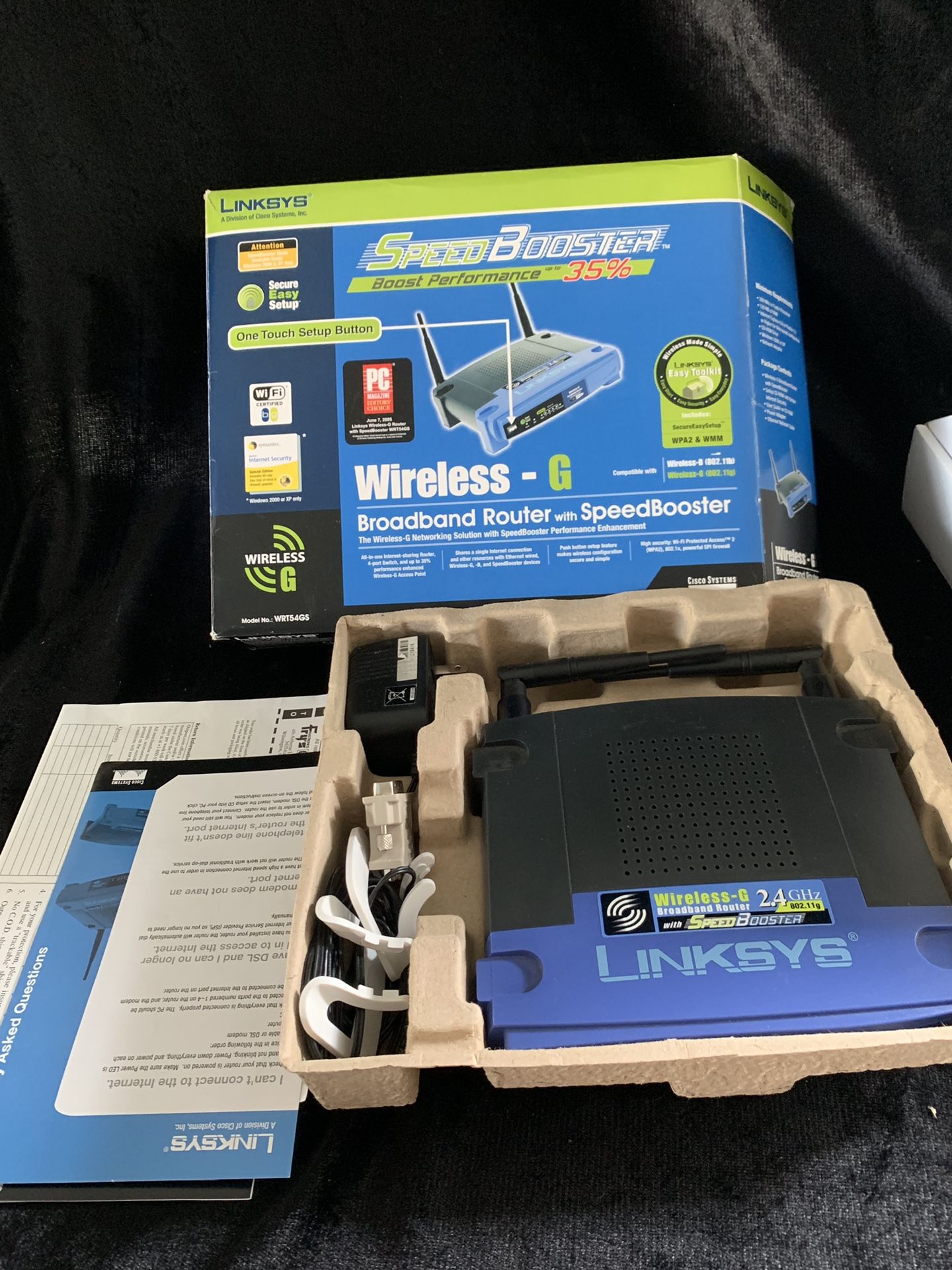 Linksys wrt54gs(v)