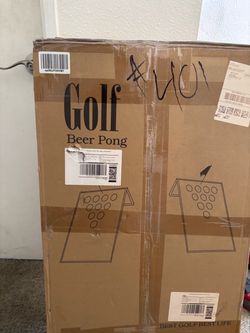 Golf beer pong