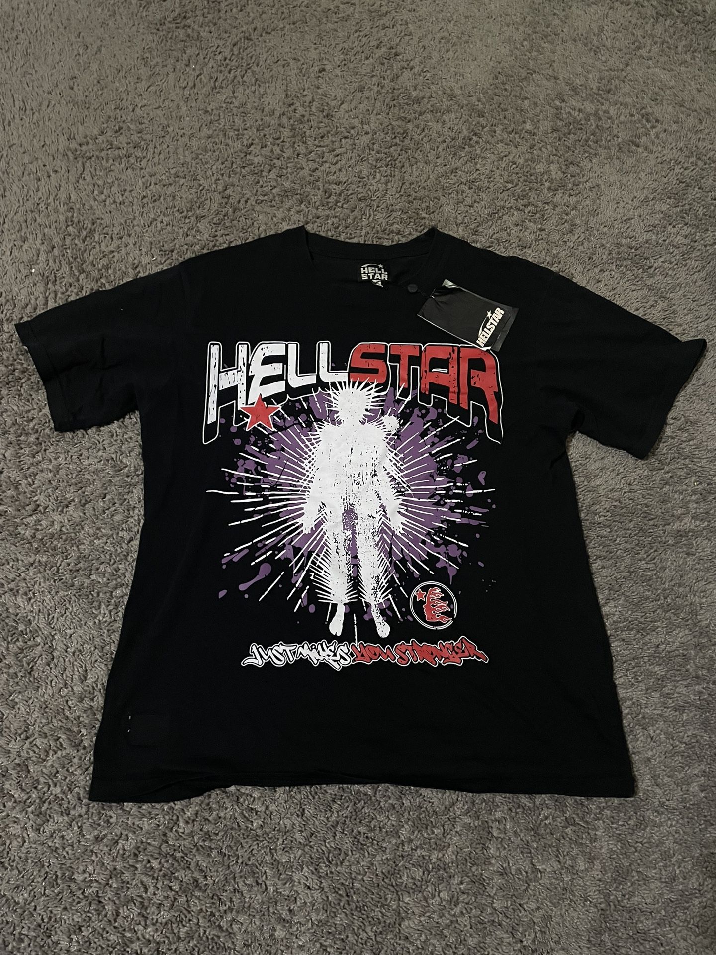 Hell Star shirt with nfc verification