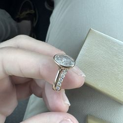 3.07ct Oval Lab Diamond Ring