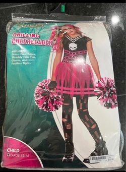 Chilling cheerleader costume