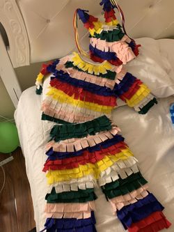 Hand made Piñata costume size 18 months