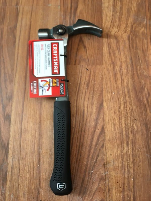 BRAND NEW CRAFTSMAN FLEX CLAW HAMMER 18 OZ 4 CLAW POSITIONS!