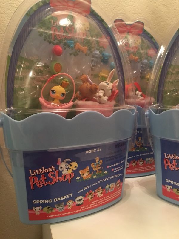 Littlest pet shop 2005 Spring Basket