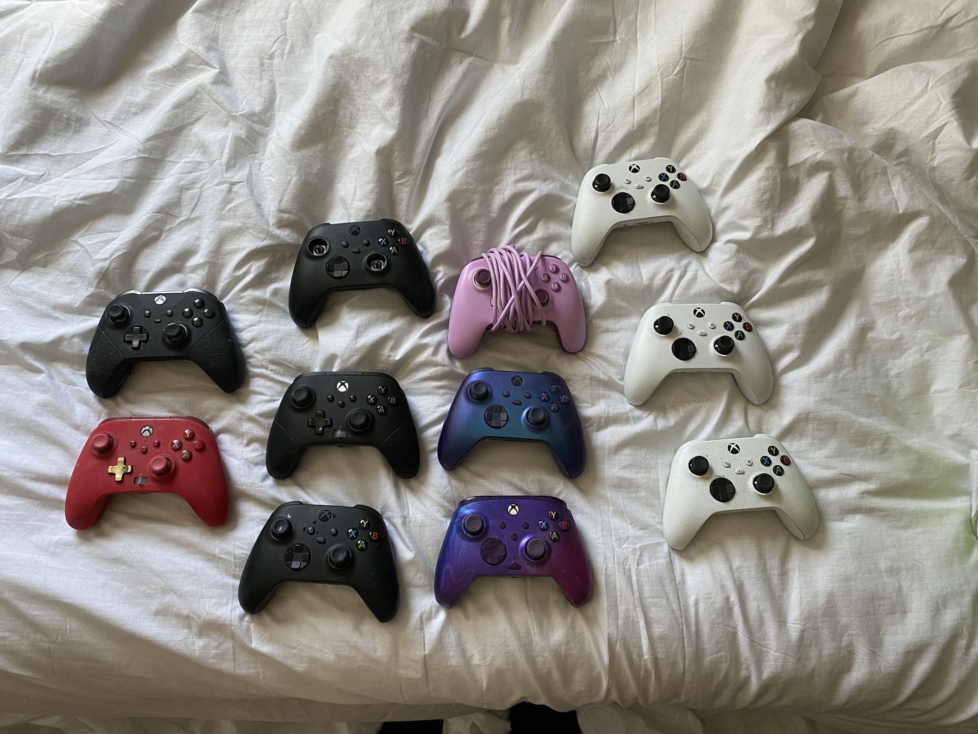 Xbox Controllers Various Conditions
