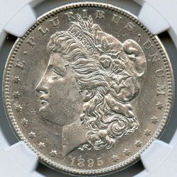 1895-S $1 San Francisco Morgan Silver Dollar
