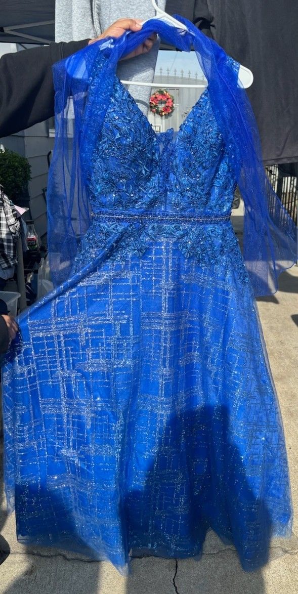 Royal Blue Dress