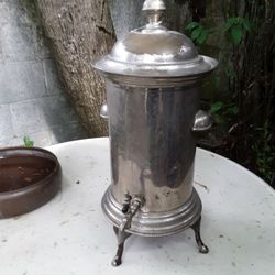 Wonderful Old Commercial Footed Water Server