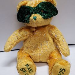 TY Masque the Bear Beanie Baby with date error