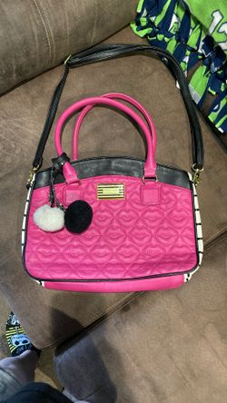 Pink Betsy Johnson Purse