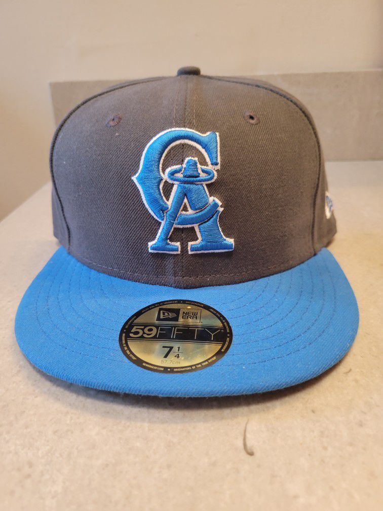 Angels New Era Brand Fitted Hat Size 7 1/4 for Sale in Upland, CA - OfferUp