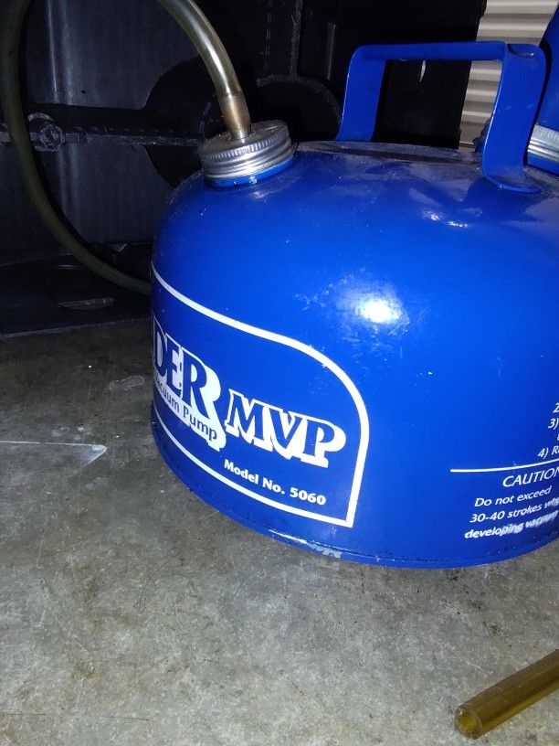 Topsider MVP Oil Change Pump