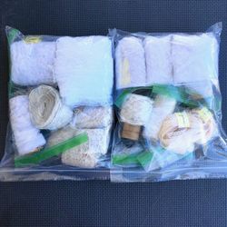 Huge Lot 84+ Yards Assorted Lace Trims for Sewing, Crafts, Etc