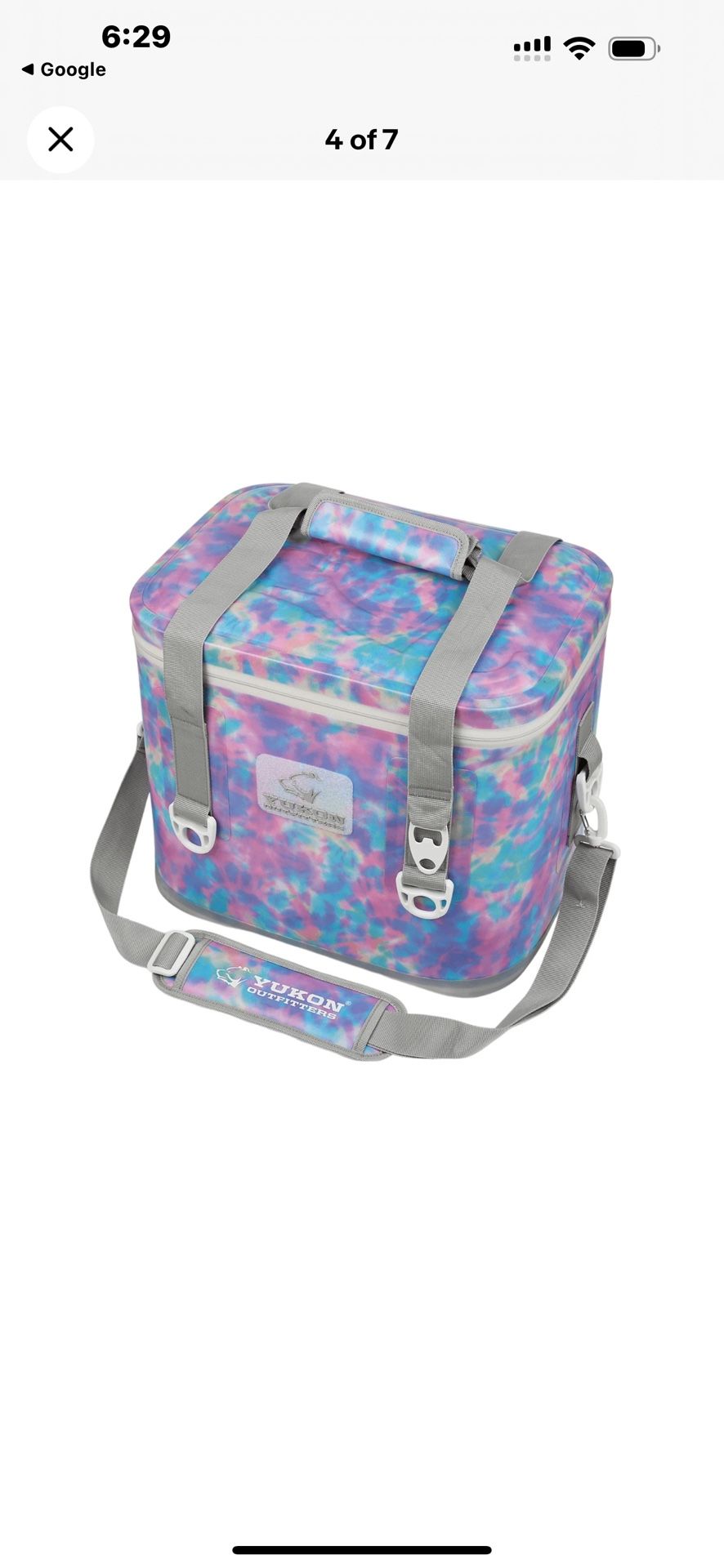 YUKON OUTFITTERS 30 Can Shibori Tie Dye Tech Cooler FEATURES