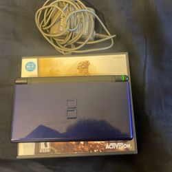 Nintendo Ds Lite Blue And Black
