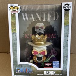 Funko Pop! One Piece Wanted Poster Brook #2220 Target Limited