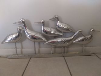 Vintage 1966 Wall Hanging Birds