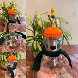 Snoopy Starbucks Glass Cup