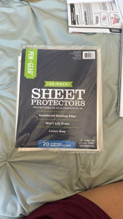 Sheet Protectors 