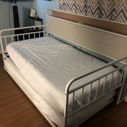 twin Trundle Beds With Mattresses 
