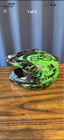 Motocross Helmet Youth Kids Size Large