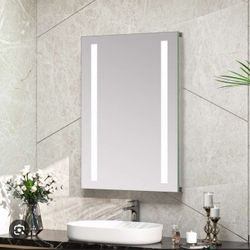 Medicine Cabinet with LED Vanity Mirror